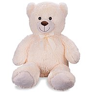 Mikrotrading Teddy bear with bow 100 cm, cream - Soft Toy