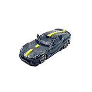 BBR FERRARI 812 COMPETITIZON 2024, grey 1:64 - Metal Model