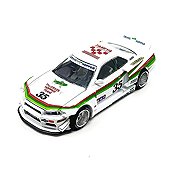 Mini GT Nissan SKYLINE GT-R (R34) TAMIYA THE GRASSHOPPER V1 1999, 1:64 - Metal Model