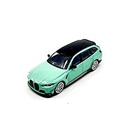 Mini GT BMW M3 TOURING (G81) M Performance 2022, mint green 1:64 - Metal Model