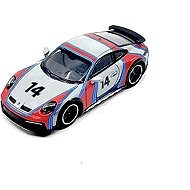 Mini GT Porsche 911 Dakar Rally 1978, Ice Grey Metallic 1:64 - Metal Model