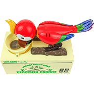 Leventi Coin box parrot, red - Piggy Bank