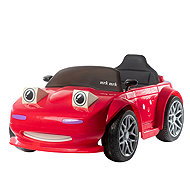 BLUETOUCH Children's electric blinking car, pink - Children's Electric Car