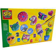 SES Plaster casts - Coloured figures - Craft for Kids