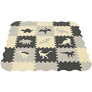 Kruzzel 25785 Contrast foam puzzle 30,5 × 30,5 cm, 35 pieces - Foam Puzzle