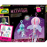 Lena Pendant jellyfish, glow in the dark - Creative Kit