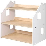 BusyKids Montessori Shelf White - Toy Organiser