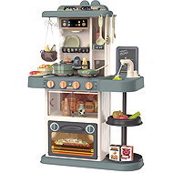 Gordon G300 Children's kitchen with sounds, 38 pieces, beige and blue - Play Kitchen