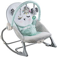 Nukido 705401 Infant rocking chair with vibration, mint - Baby Rocker