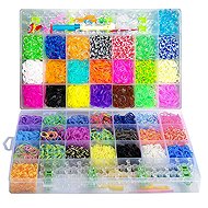 Flor de Cristal Elastics for bracelet making set 4400 pcs - Jewellery Making Set