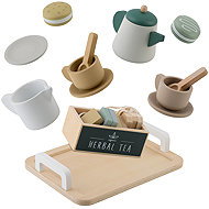 Nukido NK-864 Wooden tea set - Toy Kitchen Utensils
