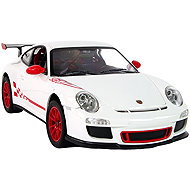 Rastar 15261 Remote control car R/C Porsche 911 GT3 RS 1:14, white - Remote Control Car