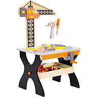 ECOTOYS TL812003 Wooden workshop with tools - Toy Workbenches