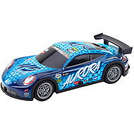 LEAN Toys 23060 RC racing car 27 MHz, luminous body, blue - Remote Control Car