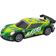 LEAN Toys 23059 RC racing car, illuminated body, green - Remote Control Car