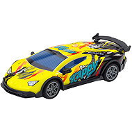 LEAN Toys 23051 RC sports car 1:22 LED, yellow - Remote Control Car