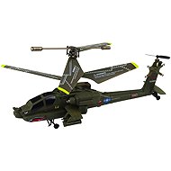 LEAN Toys 20877 Apache R/C Syma S109H military helicopter, khaki - RC Helicopter