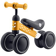 Ricokids 760603 Three-wheeled bouncer, black and yellow - Balance Bike