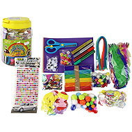 LEAN Toys 14913 Výtvarná kreativní sada ve sklenici DIY - Creative Kit