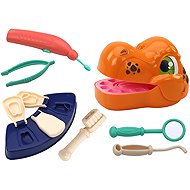 LEAN Toys 17554 Dinosaur Dentist Creative Set with modeling and accessories - Creative Kit