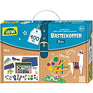 LENA Suitcase for small DIY 400 pcs, blue - Creative Kit