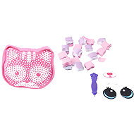 LEAN Toys 27410 Kreativní šicí sada, polštářek koťátko, vyšívání DIY - Creative Kit