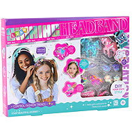LEAN Toys 27415 Kreativní sada pro výrobu čelenek s jednorožcem a lesklými ozdobami DIY - Creative Kit