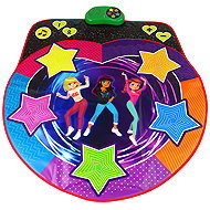 LEAN Toys 14613 Interactive Musical Dance Mat for Kids, Stars - Play Mat
