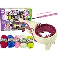 LEAN Toys 10865 Creative set with knitting machine and cotton balls - Sewing for Kids