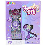 LEAN Toys 23392 Sea Inspiration Jewellery Set, 48 pieces - Jewellery Making Set