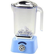 LEAN Toys 24418 Children's kitchen mixer with light effects, blue - Toy Kitchen Utensils