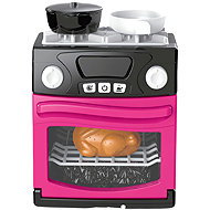 LEAN Toys 28140 Children's stove with oven, light and sound, pink - Children's Appliances