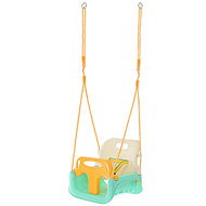 Kruzzel 27359 Baby swing up to 30 kg, 3 in 1, green-beige - Swing