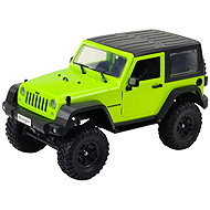 Double E 27416 RC Jeep Wrangler Rock Crawler 1:14, green - Remote Control Car