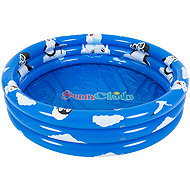 SunClub 51231 Children's inflatable pool penguins, blue - Children's Pool