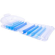 SunClub 33057 Folding inflatable mattress 180 × 79 cm, blue - Inflatable Water Mattress