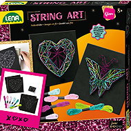 Lena String Art motýl a srdce - Creative Kit