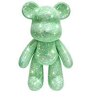 RealG RC-K-256 Diamond painting 5D figure 38 cm, green bear - Diamond Painting