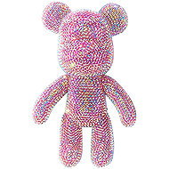 RealG RC-K-257 Diamond painting 5D figure 51 cm, pink bear - Diamond Painting