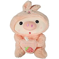 Leventi Bubble Tea Piggy Plush - Pink Bunny - Soft Toy