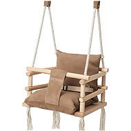 Kruzzel 26685 Indoor swing 3 in 1, beige - Swing