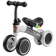 Nukido NK-600 Dětské odrážedlo, 4 kolečka, černo-šedé - Balance Bike