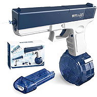 Toybit Glock automatic water pistol with magazines blue - Water Gun