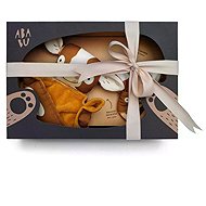 Ababu Gift box with toadstool and teether Calf - Baby Sleeping Toy