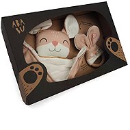 Ababu Gift box with a toadstool and a teether Mouse - Baby Sleeping Toy