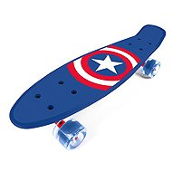 Disney Skateboard plastic max.50 kg - Captain America logo - Skateboard