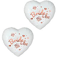 GoDan Foil heart balloon Bride to Be - Bachelorette Party, 45 cm, 2pcs - Balloons