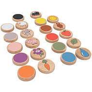 Wooden bitches Buklo - My first colours - Educational Set