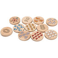 Wooden bitches Buklo - My first numbers - Educational Set
