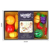 Bavytoy Velcro Fruit Cutting Set - Toy Kitchen Food